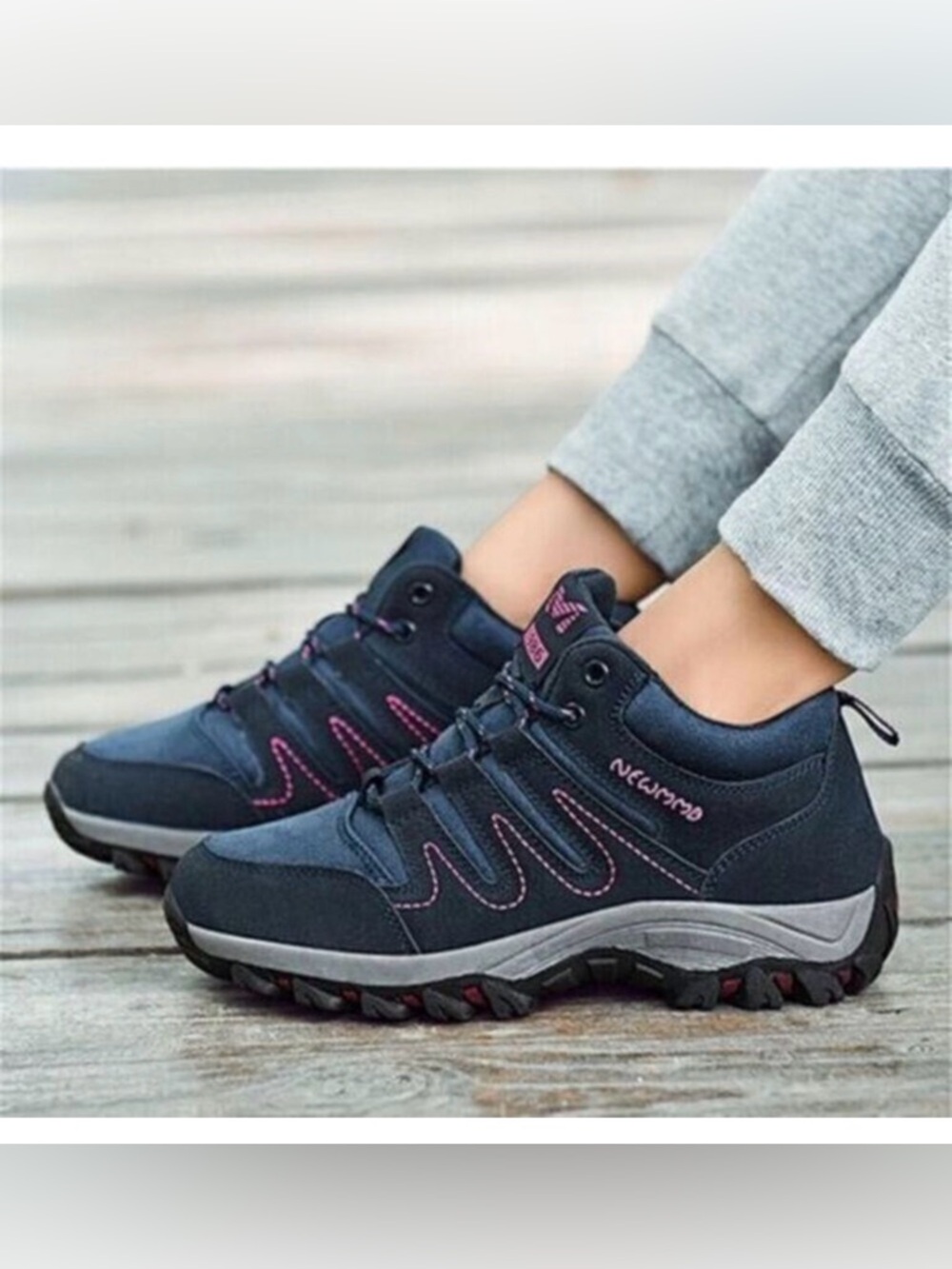 𝅺Fashion Women’s Hiking Sneaker Boots sz 6 Euro 37 NEW # Box 187
